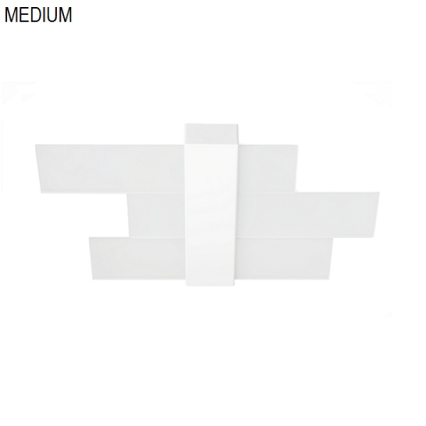 Ceiling light 62cm 2xE27 max 57W white