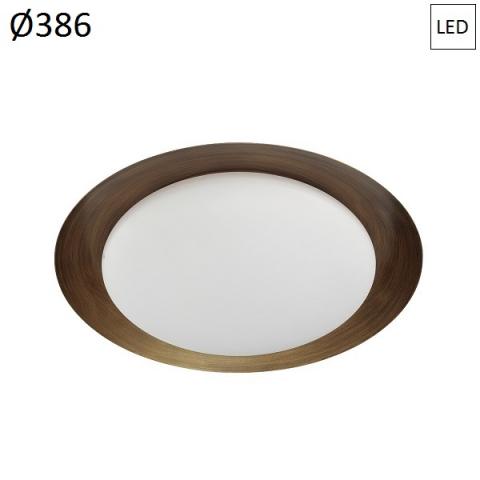Плафон Ø386mm LED 17W 3000K бронз