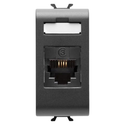 RJ11 telephone socket in-out