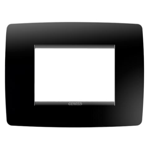 ONE 3-gang plate Toner Black