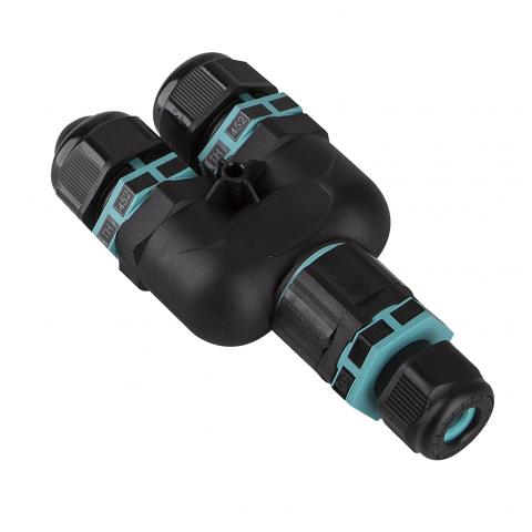 Кабелен конектор 3-пътен D7-10.5mm IP68 за GUELL MICRO