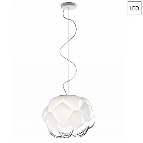 Pendant Ø40cm Translucent white LED