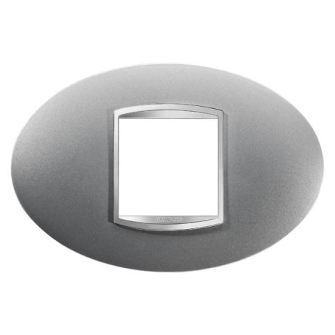 Рамка ART 2 модула - Titanium