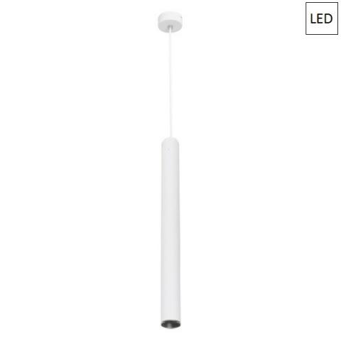 Pendant Ø32 L500 LED 3W 3000K white/black