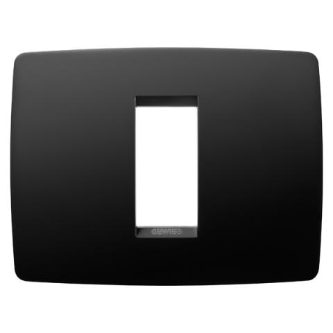 ONE 1-gang plate Toner Black