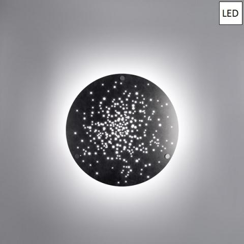 Ceiling Lamp Ø60cm LED Black iron