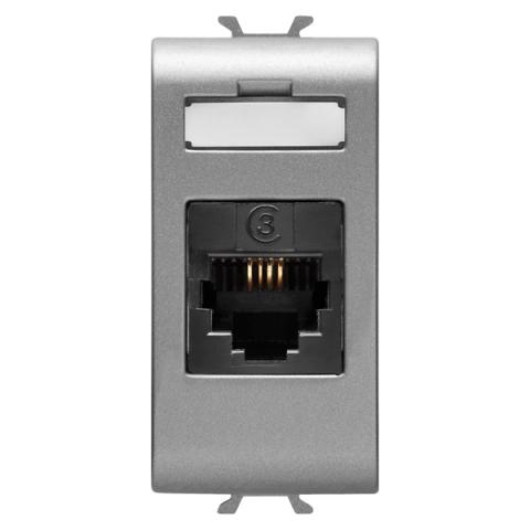 RJ11 telephone socket in-out