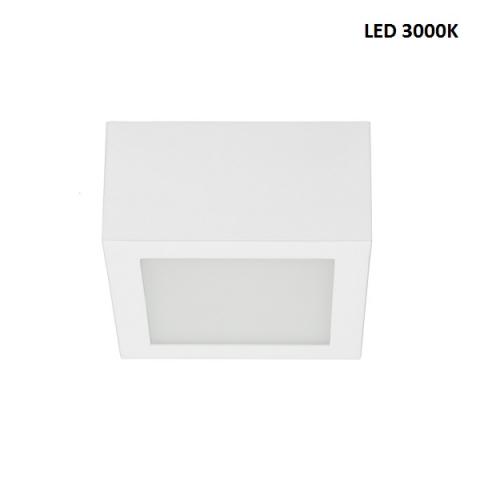 Плафон S - LED 7W 3000K - бял