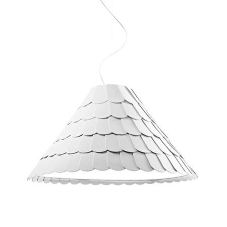 Пендел Ø76cm E27 бял