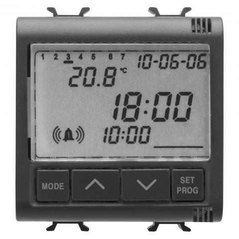 Clock - alarm - thermometer