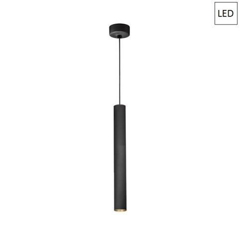 Pendant Ø32 L350 LED 3W 4000K black/gold