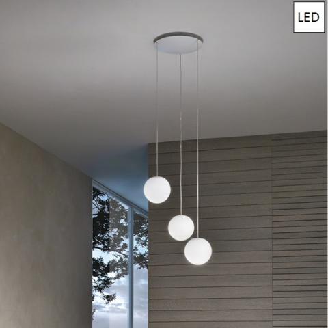 Pendant 3xØ140 LED  