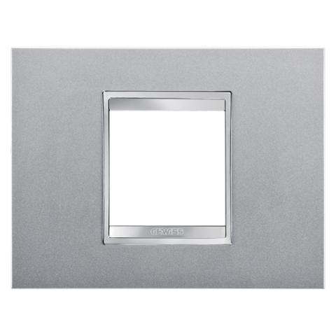 Рамка LUX 2 модула Titanium