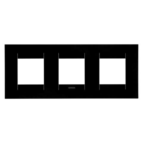 Рамка GEO International 2+2+2 хоризонтална - Toner Black