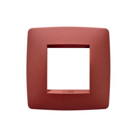 ONE International 2 gang plate - Ruby