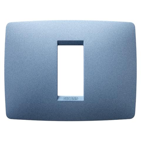 ONE 1-gang plate Sea Blue