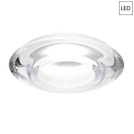 Луна Ø14cm LED прозрачна