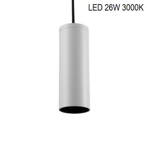 Пендел PERFETTO COMPACT-S LED 26W 3000K бял