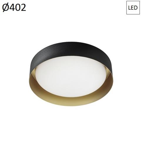 Плафон Ø402mm LED 22W 3000K черно/злато