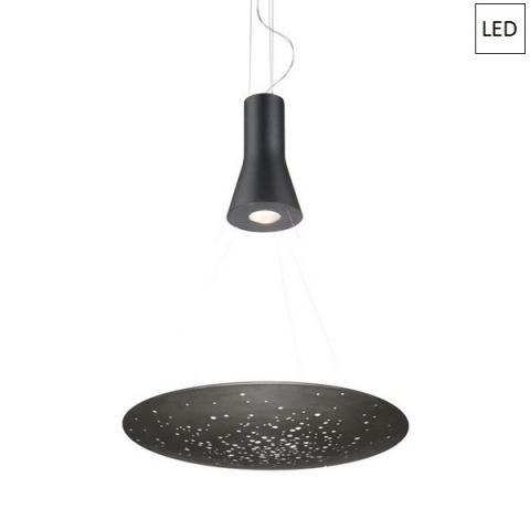 Пендел Ø60cm LED черно желязо
