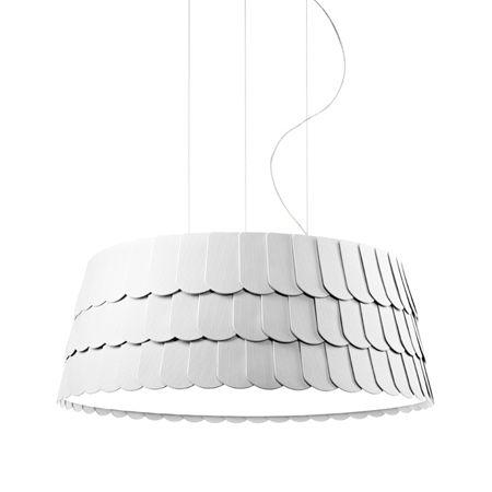 Пендел Ø79cm E27 бял