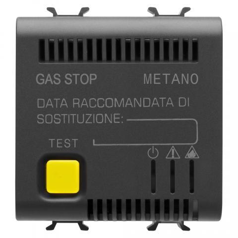 Газ детектор - метан - с акустична и визуална аларма - 12V AC/DC