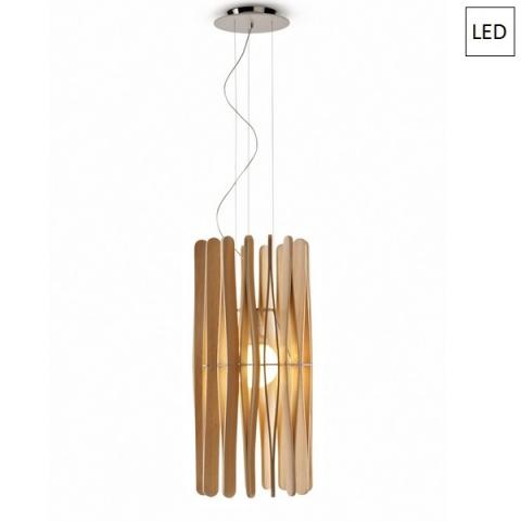 Pendant Ø33cm 13W+8,7W LED Light Wood 