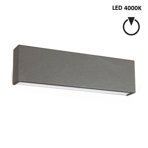 Аплик M - LED 14W 4000K - бетоново сив