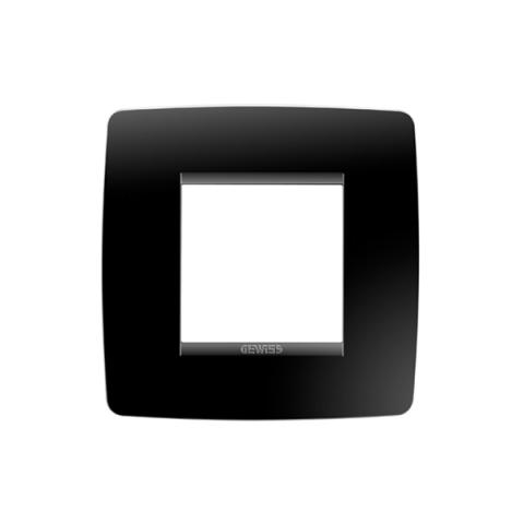 ONE International 2 gang plate - Toner Black