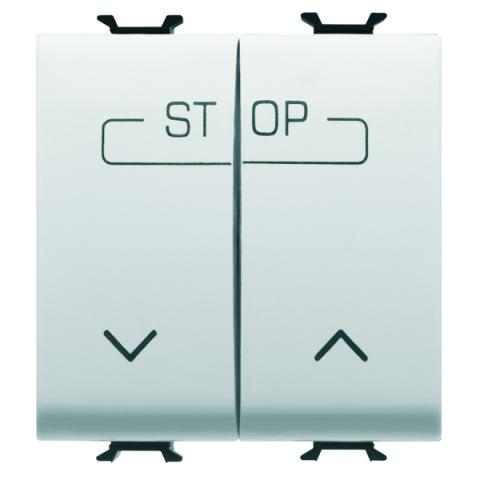DOUBLE PUSH-BUTTON 1P NO 16A - QUICK WIRING TERMINALS