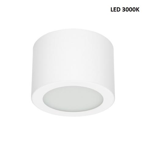 Плафон S - LED 7W 3000K - бял