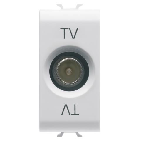 TV розетка преходна 10dB
