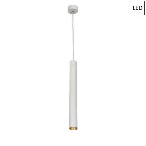 Pendant Ø32 L350 LED 3W 3000K white/gold