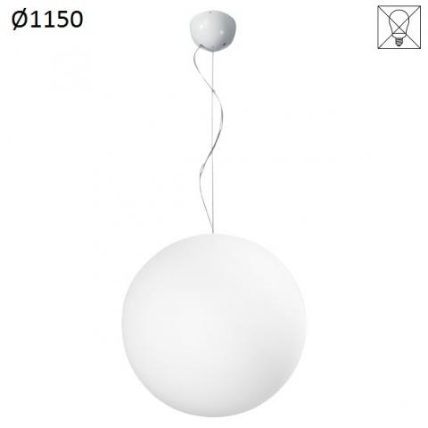 Pendant 1xØ1150 E27 max 77W white