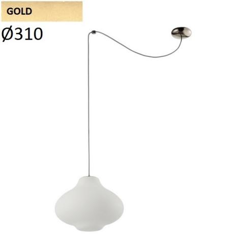 Pendant Ø310mm E27 IP20 white/black