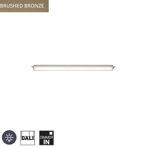Ceiling Light 700mm LED DALI brushed bronze