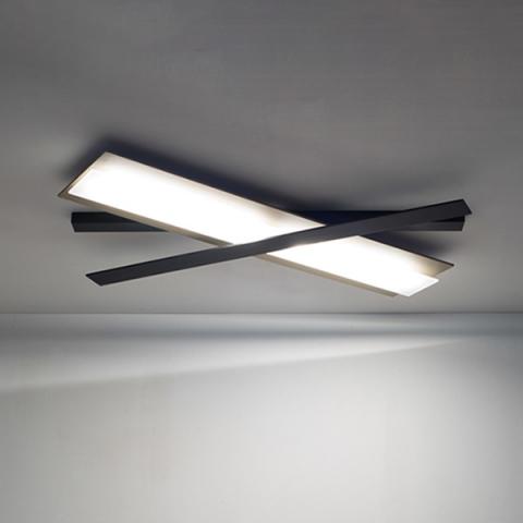Ceiling Light LED champagne - black