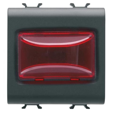 Индикаторна LED лампа 12V ac/dc/ 230V ac 50/60Hz - червена