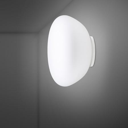 Аплик/Плафон Ø42cm E27 бял