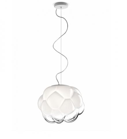 Pendant Ø40cm Translucent white