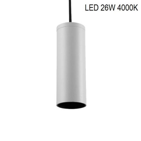 Пендел PERFETTO COMPACT-S LED 26W 4000K бял