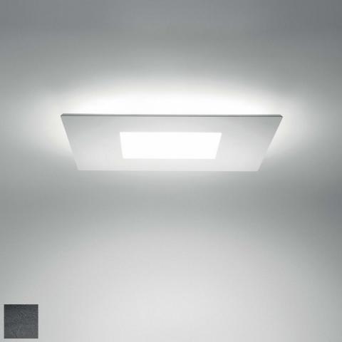 Ceiling Light 50cm grey with cement effect