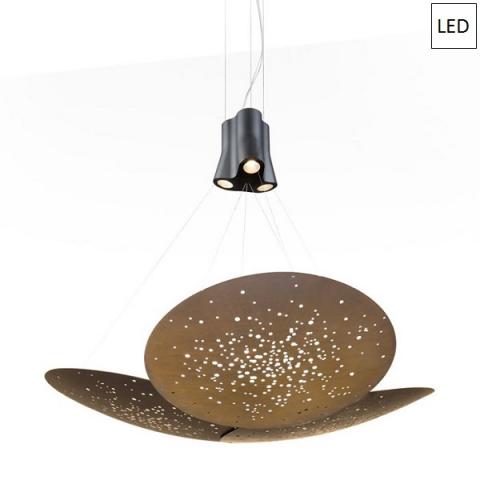 Пендел 3xØ90cm LED Бронз