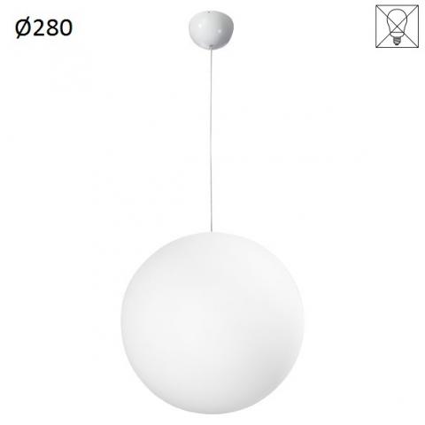 Pendant 1xØ280 E27 max 30W white