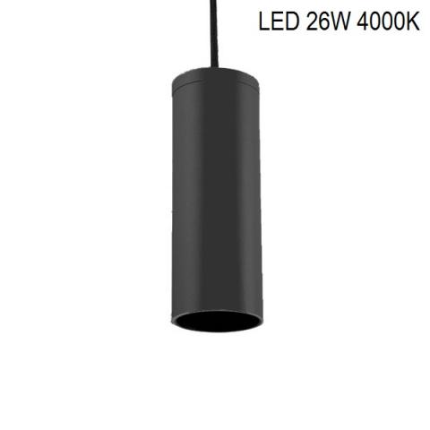 Пендел PERFETTO COMPACT-S LED 26W 4000K черен