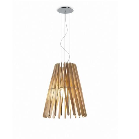 Pendant Ø50cm E27 Light Wood