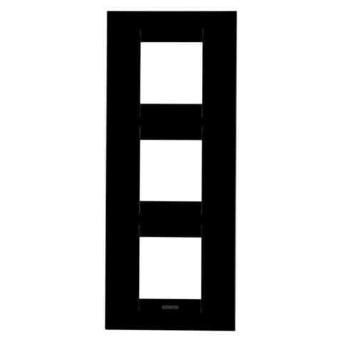 Рамка GEO International 2+2+2 вертикална - Toner Black
