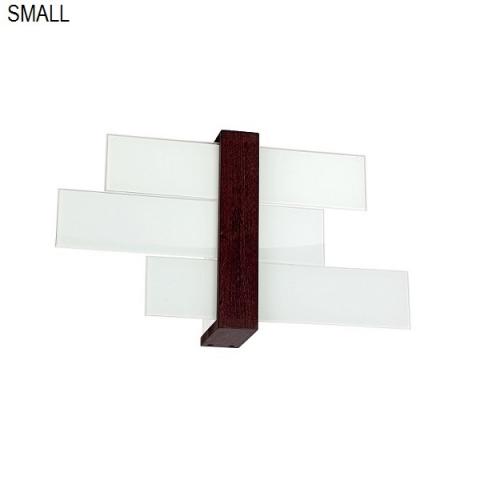 Ceiling light 40cm 1xE27 max 57W white-wood walnut