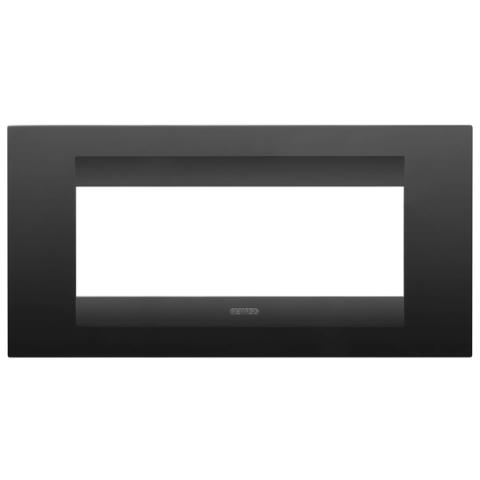 Рамка GEO 6 модула Satin Black