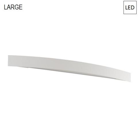 Аплик 93cm LED 35W IP40 бял 